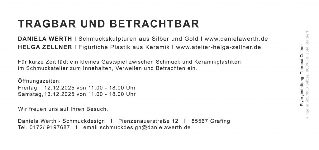 Ausstellung Keramik Skulpturen Figuren Plastik