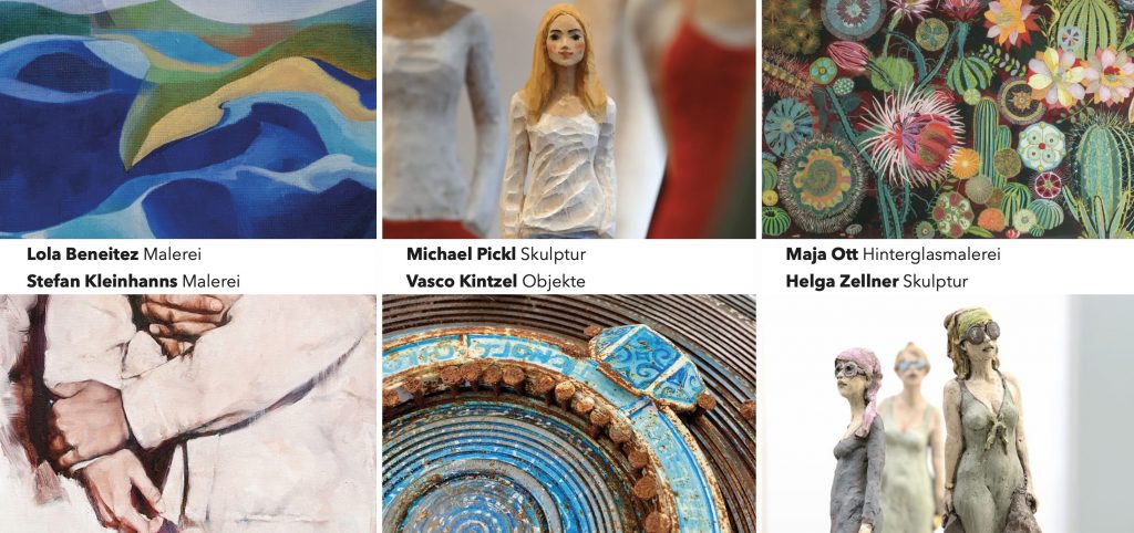 Kunst Ausstellung in der Galerie in Ebersberg im März 2026