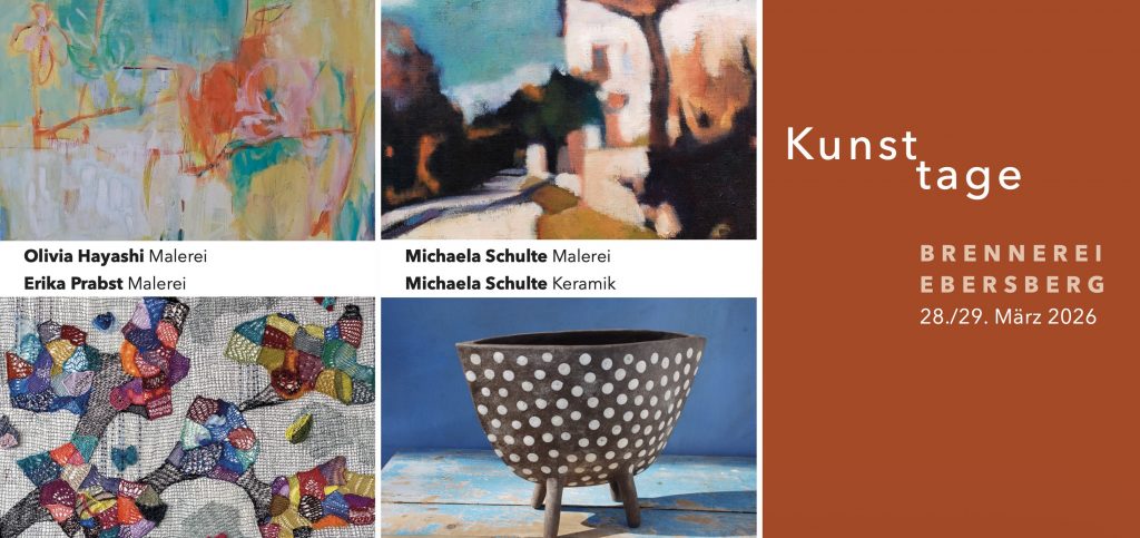 Kunst Ausstellung in der Galerie in Ebersberg im März 2026